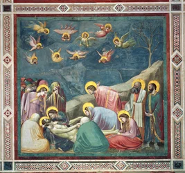 A lamentação sobre Cristo, c. 1305